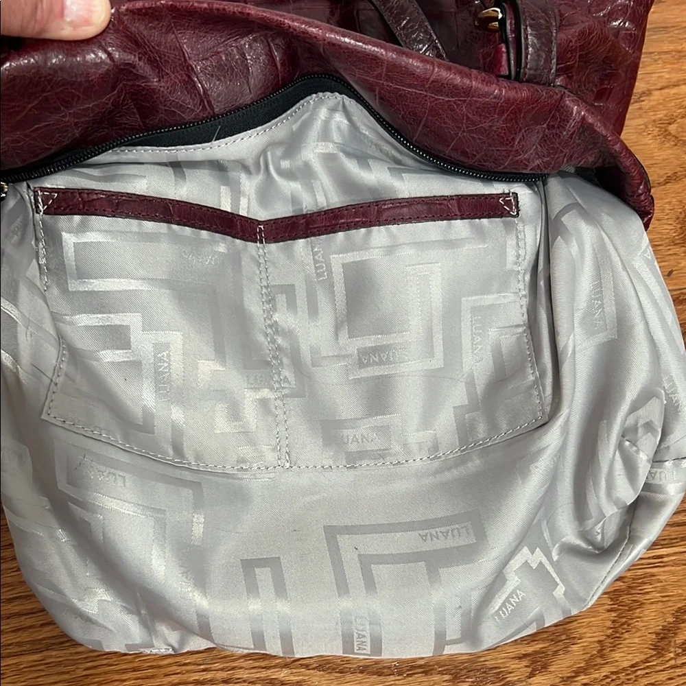 Luana croc bag made in Italy